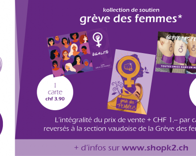 grève des femmes [pack des trois cartes]